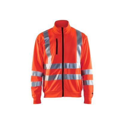 Blåkläder 3358 high vis sweatshirt, hi-vis rød