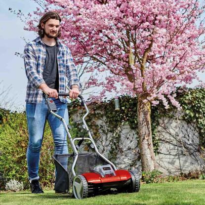 Einhell GE-HM 18/38 Li-Solo akku plæneklipper, 38 cm, 18V, uden batteri og lader