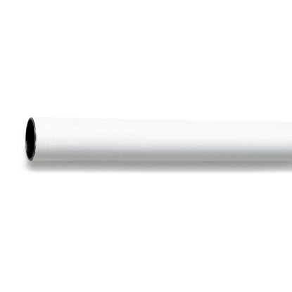 Habo 1600 rør, plastbelagt, hvid, Ø25 mm - 1 meter