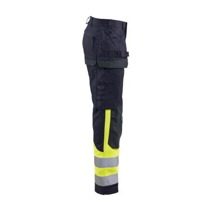 Blåkläder 1489 multinorm buks inherent, marineblå/hi-vis gul