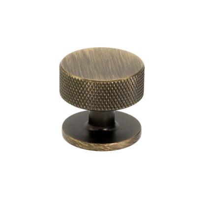 Beslag Design Crest knop, Ø32 mm, antik bronze