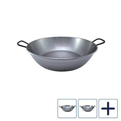 Muurikka wok, koldvalset stål
