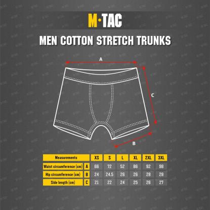 M-TAC Cotton Stretch underbukser, mænd, dark olive