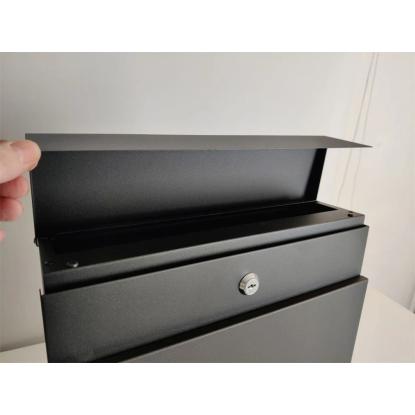 Glori ir Ko LB52 kolonihavepostkasse, sort