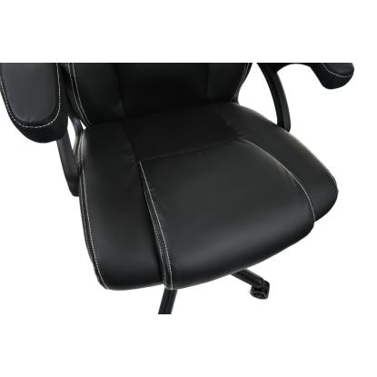 Racer PRO gamestol, læder, sort
