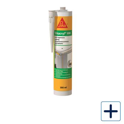 Sikacryl-HM akrylfugemasse i patron - 300 ml