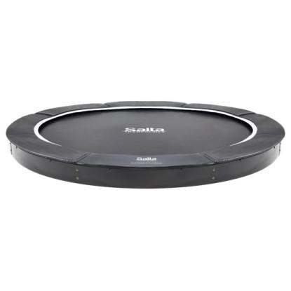 Salta Trampolin Royal Baseground Ø427 cm, sort inkl. sikkerhedsnet