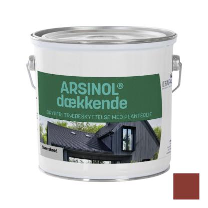 Arsinol® dækkende træbeskyttelse, svenskrød - 2,5 liter