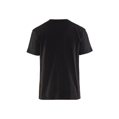 Blåkläder 3379 t-shirt, sort/rød