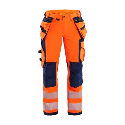 Blåkläder 7197 dame high vis buks 4-vejs stretch, hi-vis orange/marineblå