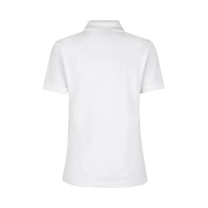 ID 0521 poloshirt, klassisk, dame, hvid