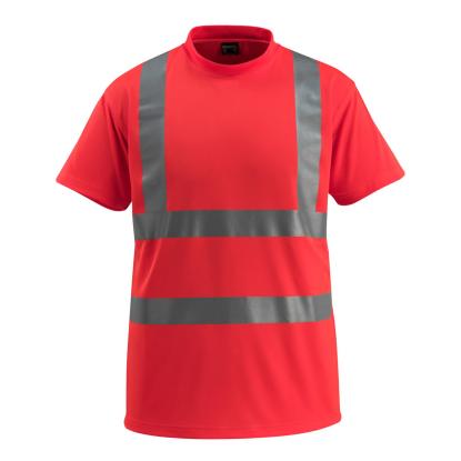 MASCOT SAFE LIGHT Townsville T-shirt, hi-vis rød