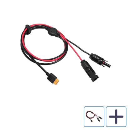 EcoFlow MC4 til XT60i kabel til solcellepanel