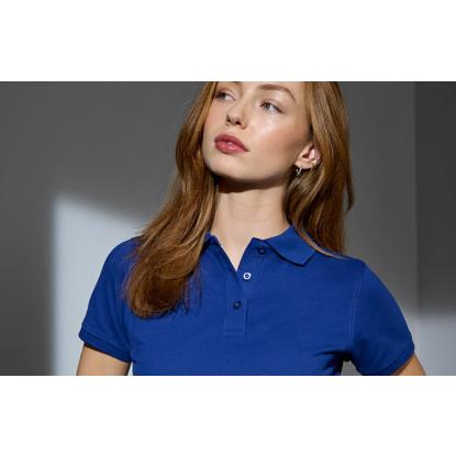 ID 0527 poloshirt med stretch, dame, kongeblå