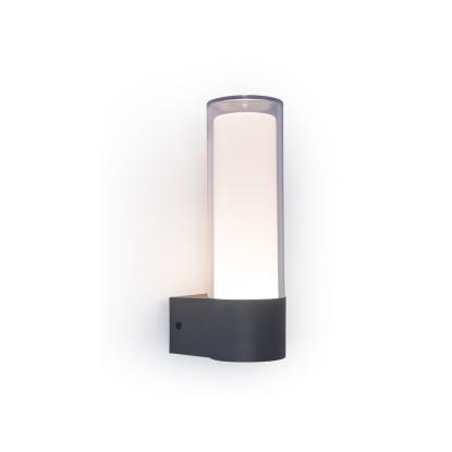 LUTEC connect DROPA udendørs LED væglampe, H26 cm, IP44, mørk grå