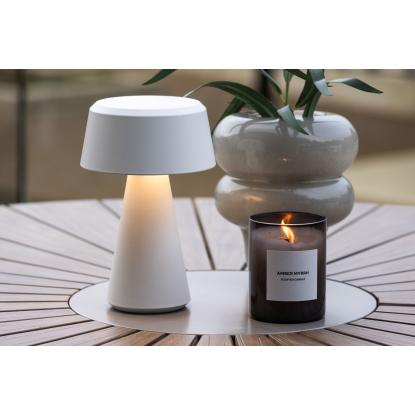 Venture Design Statford bordlampe, hvid, 23 cm