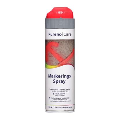 Pureno markeringsspray, 500 ml, rød