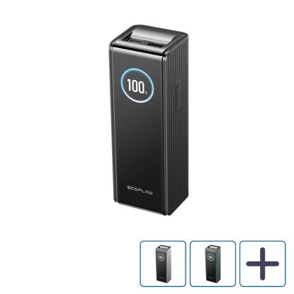 EcoFlow Rapid powerbank med hurtigopladning, 25000 mAh, 170 W