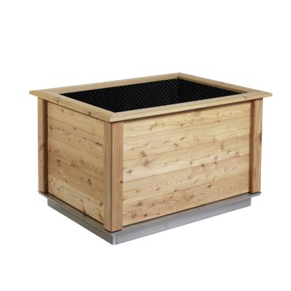 KGT Woody 130 højbed, træ, 131 x 99 x 79 cm