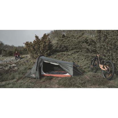 easy camp Sarek 1 tunneltelt til 1 person, mørkegrøn