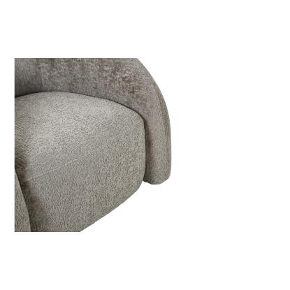 Loungestol med drejefunktion, natur