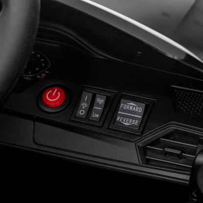 NORDIC PLAY BMW M4 elbil, 2 x 10,8 V batteri, sort