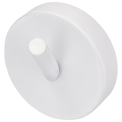 Haceka Kosmos enkelt krog, hvid, 53 x 53 x 37 mm