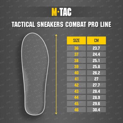 M-TAC Combat Pro Line taktiske sneakers, coyote