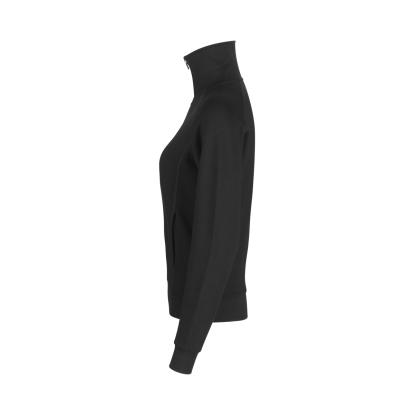 ID 0624 sweat cardigan, dame, sort