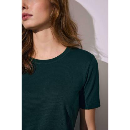 ID 0529 T-shirt, lyocell, dame, flaskegrøn