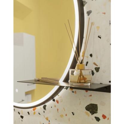 Scanbad Chic metalhylde, 35 x 13 cm, sort