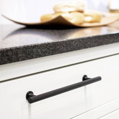 Beslag Design Portland greb, 192 mm, sort