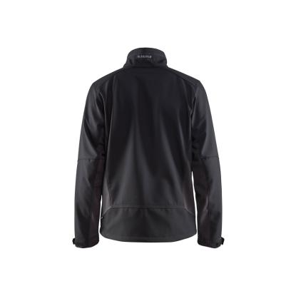 Blåkläder 4950 softshell jakke, sort/mørk grå