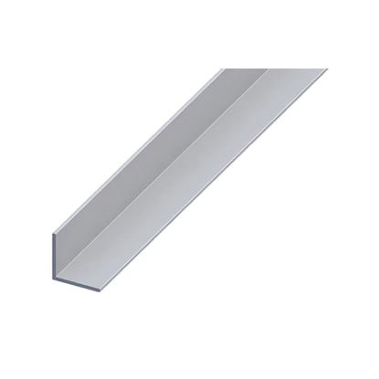 Alfer vinkelprofil, 20 x 20 x 1,5 mm, alueloxeret, ligesidet, uden huller - 1 meter