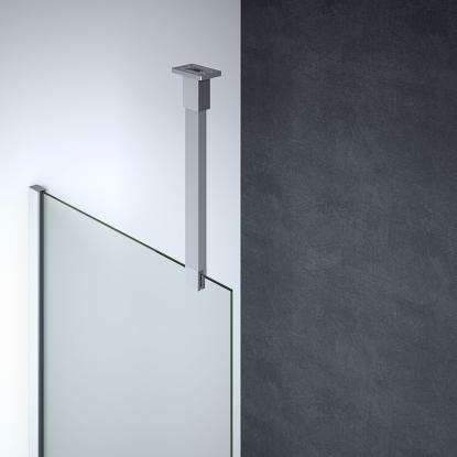 Scanbad Match stang til loftmontage, model D, 100 cm, satin