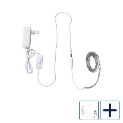 Airam LED strip lysbånd med transformer