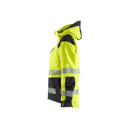 Blåkläder 4436 dame high vis skaljakke, hi-vis gul/sort