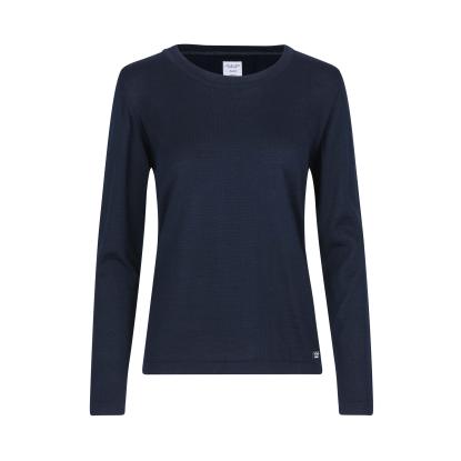 Seven Seas S640 The knit pullover med rund hals, dame, navy