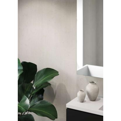 Fibo Wood vådrumspanel med 60 x 40 cm fliselook, 10 x 600 x 2400 mm, avalon pine extra matt
