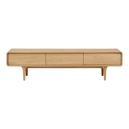 Darwin TV-bænk, eg/egefiner, 180 cm