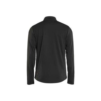 Blåkläder 3548 sweatshirt full zip, sort