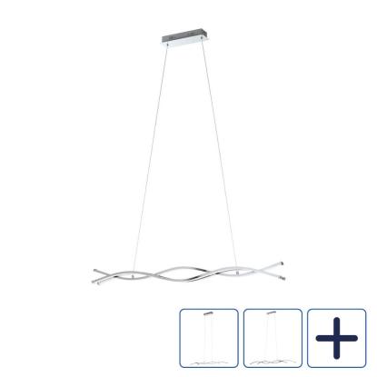 EGLO LASANA 2 LED langbordspendel, krom