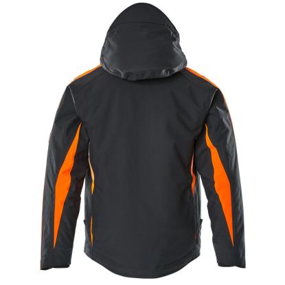 MASCOT HARDWEAR Tolosa vinterjakke, mørk marine/hi-vis orange