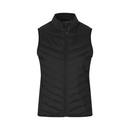 ID 0893 bodywarmer vest med stretch, dame, sort