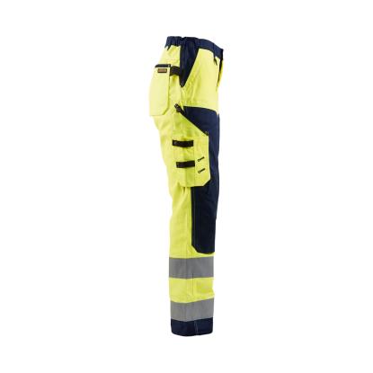 Blåkläder 7155 dame high vis buks, hi-vis gul/marineblå