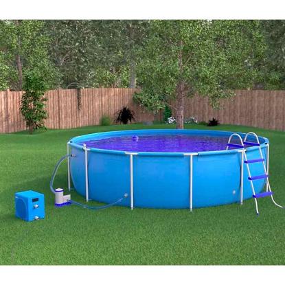 Qlima SPHP 130 varmepumpe til fritstående pool, op til 16.000 liter