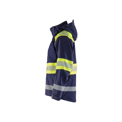 Blåkläder 4420 high vis skaljakke, marineblå/hi-vis gul