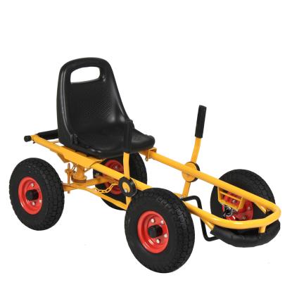 KidCar mooncar, kraftig model, 3½ - 12 år - gul