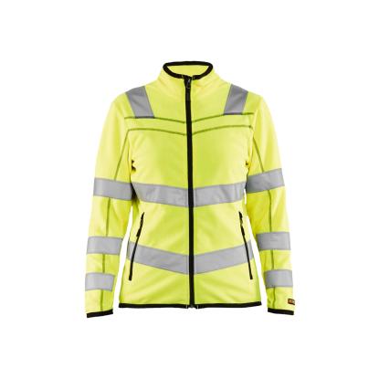 Blåkläder 4966 dame high vis microfleece jakke, hi-vis gul