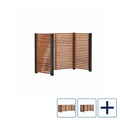 PLUS Tokyo renovationsskjul til nedgravning, ThermoWood